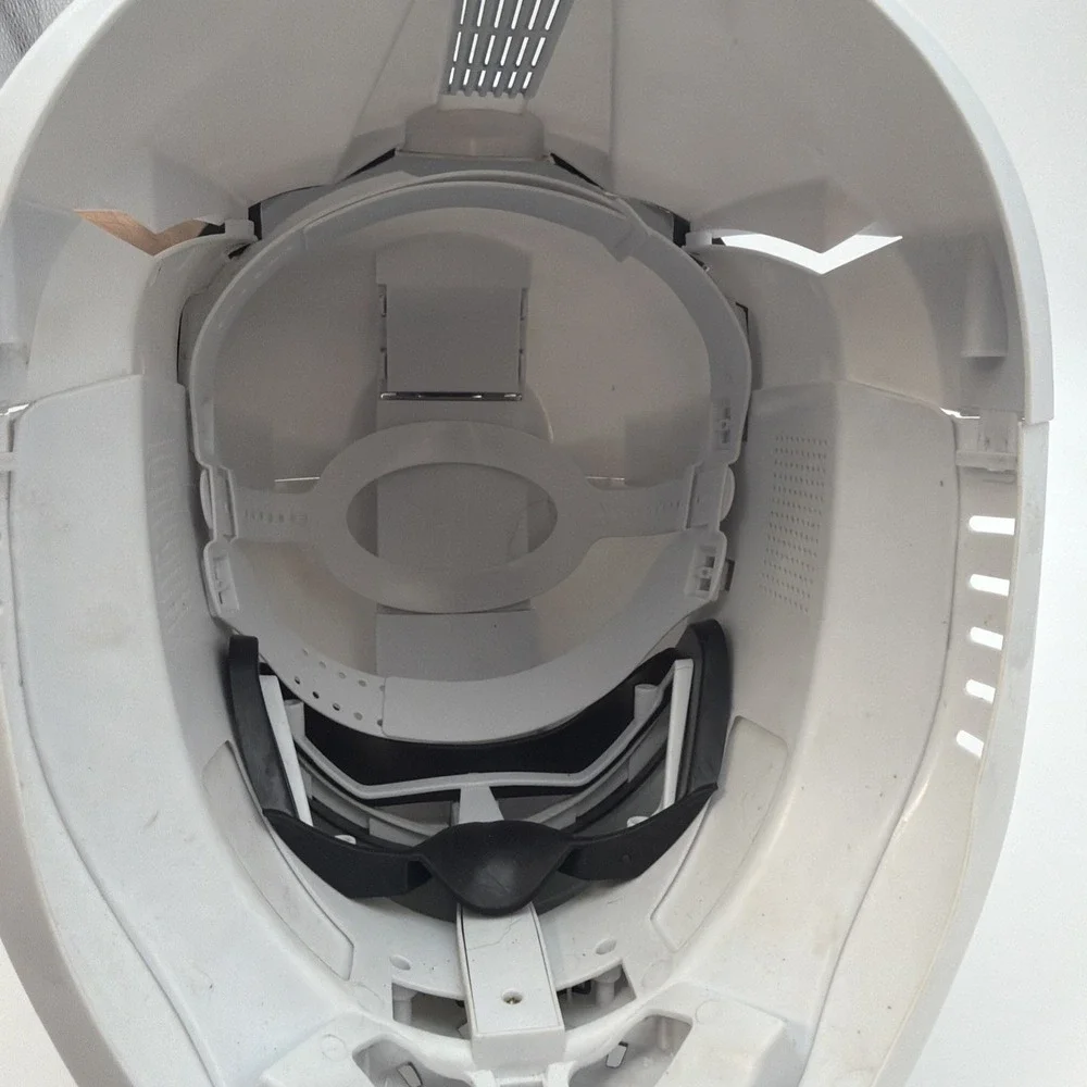Vtg Star Wars Clone Storm Trooper Talking Voice Changer Helmet 2008 Tested WORKS